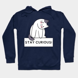 "Curious Kitty" - Inspirational Feline Tee Hoodie